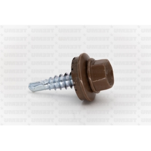 Katusekruvi puurots ülekatte 1.5mm 4.8x20 C3 Ruspert RR31/RAL8025