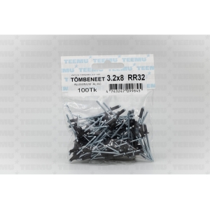 tombeneet 32x 8 alumiinium teras rr32 ral8019 pakend 100tk