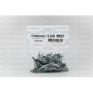 tombeneet 32x 8 alumiinium teras rr37 ral6002 pakend 100tk
