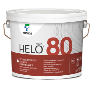 teknos 3l helo aqua 80
