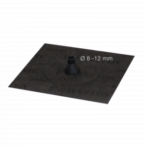 Grommet black O 8 – 12 mm 1