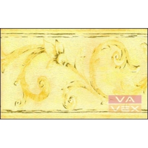 Yellow paper wallpaper border 1921807