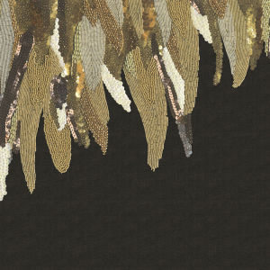 Non-woven mural wallpaper Sequins, Beads 307406, 280 x 280 cm, Museum, Eijffinger