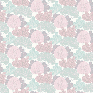 Non-woven children's wallpaper with plants, trees A96803, My Kingdom, Ugépa