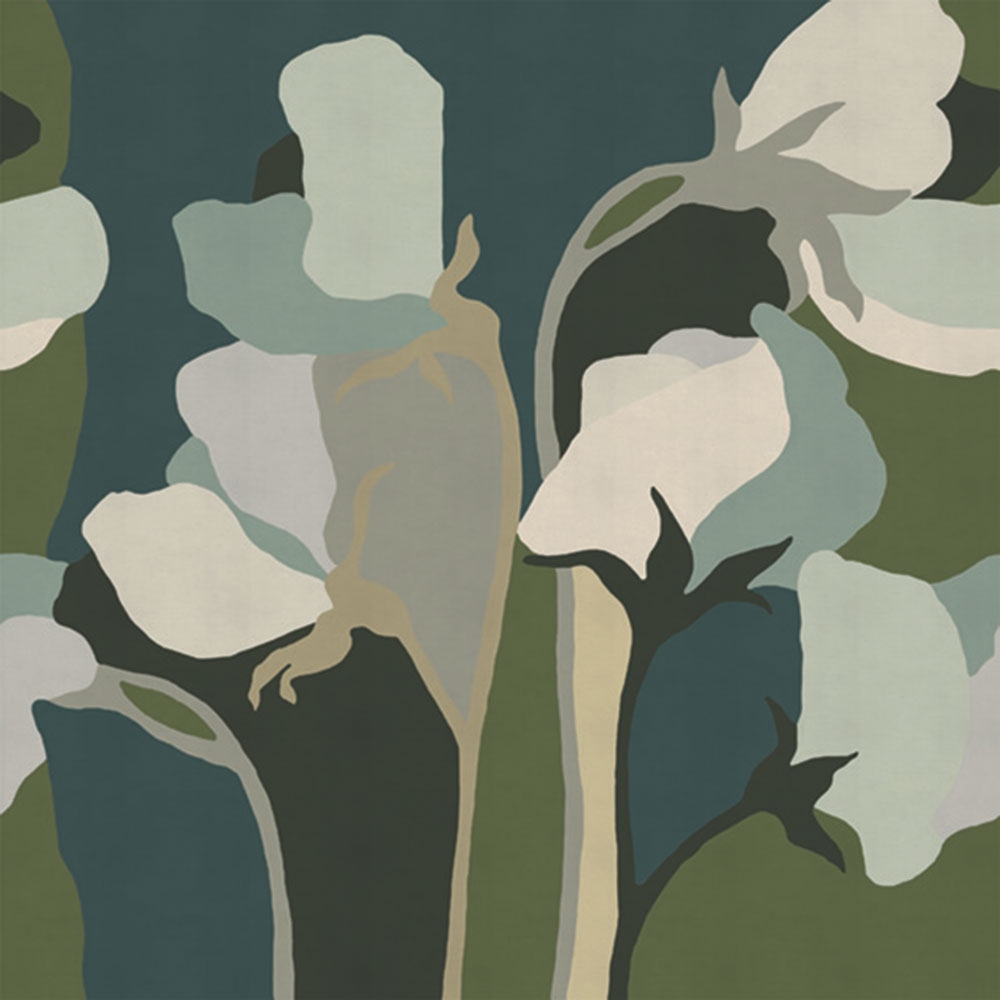 Non-woven mural wallpaper OND22120, 300 x 300 cm, Dillenia, Onirique, Decoprint