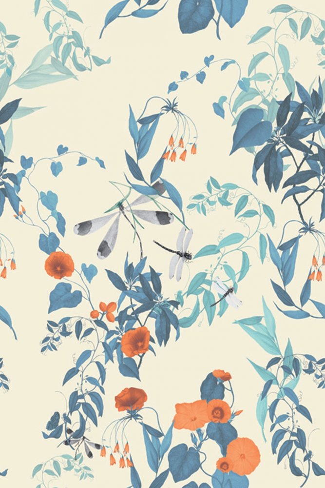 Non-woven mural wallpaper OND22052, 200 x 300 cm, Mizzle, Onirique, Decoprint