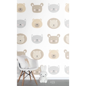 Children's non-woven mural 158932, 50 x 837 cm, Let's play, Esta