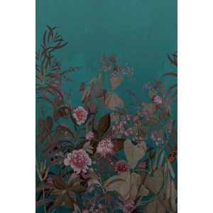 Luxury non-woven mural wallpaper with plants OND22103, 200 x 300 cm, Cinder, Onirique, Decoprint