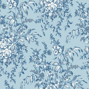 Non-woven wallpaper flowers 115251, Laura Ashley 2, Graham & Brown