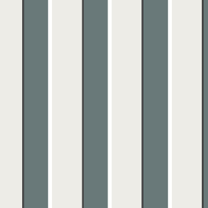 Dark turquoise non-woven stripes wallpaper 6508-3, Batabasta, ICH Wallcoverings