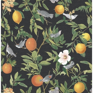 Luxury non-woven wallpaper orange tree 105642 Reverie, Graham&Brown