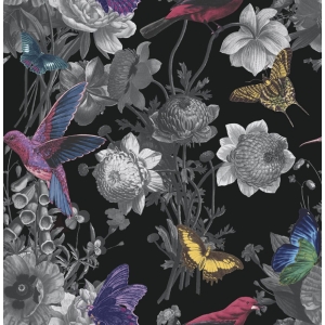 Luxury non-woven wallpaper flowers, 106431 Reverie, Graham&Brown