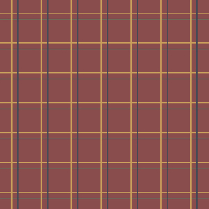 Red geometric design wallpaper, tartan 6505-4, Batabasta, ICH Wallcoverings