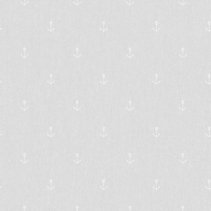 Non-woven gray wallpaper with anchors A82809, My Kingdom, Ugépa