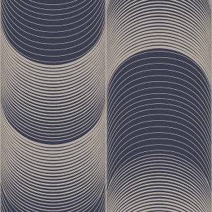 Luxury wallpaper, silver waves 115065 Eternal, Graham&Brown