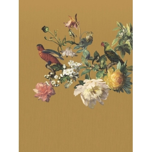 Mural non-woven wallpaper Flowers, Parrots 307403, 210 x 280 cm, Museum, Eijffinger