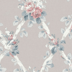 Non-woven wallpaper flowers 115267, Laura Ashley 2, Graham & Brown