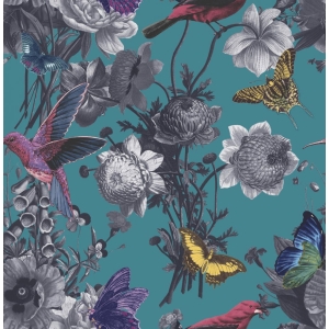 Luxury non-woven wallpaper flowers, 106432 Reverie, Graham&Brown