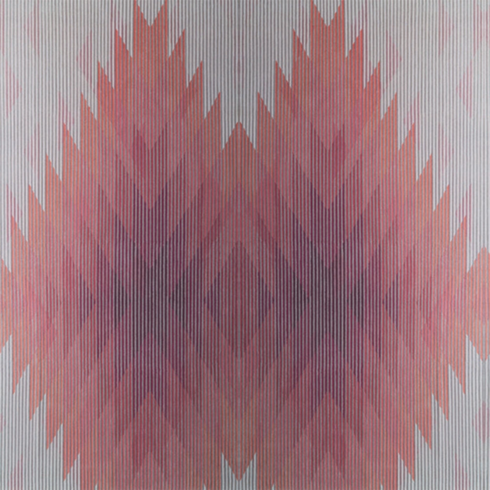 Luxury non-woven mural wallpaper with a geometric pattern OND22110, 300 x 300 cm, Ocelot, Onirique, Decoprint