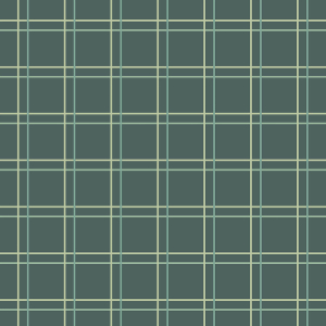 Green geometric design wallpaper, tartan 6505-3, Batabasta, ICH Wallcoverings