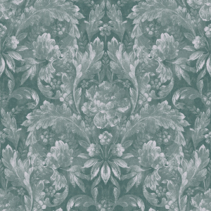 Green floral non-woven wallpaper, 119842, Laura Ashley 3