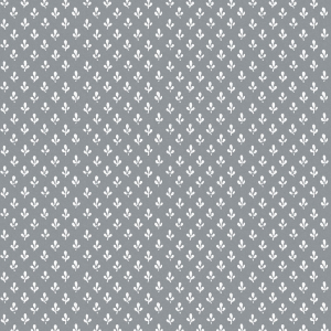 Gray-white non-woven wallpaper, leaves, 119861, Laura Ashley 3