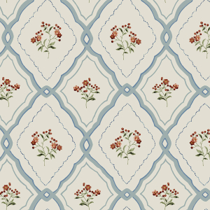 Non-woven floral wallpaper, 121066, Laura Ashley 3