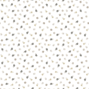 Gray-beige children's floral wallpaper, 14842, Happy, Parato