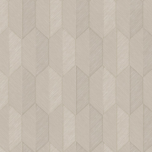 Geometric non-woven wallpaper