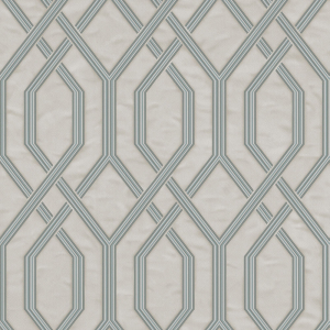 Geometric non-woven wallpaper