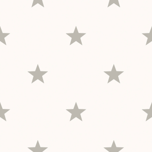 White wallpaper, silver stars, 16646, Friends & Coffee, Cristiana Masi by Parato