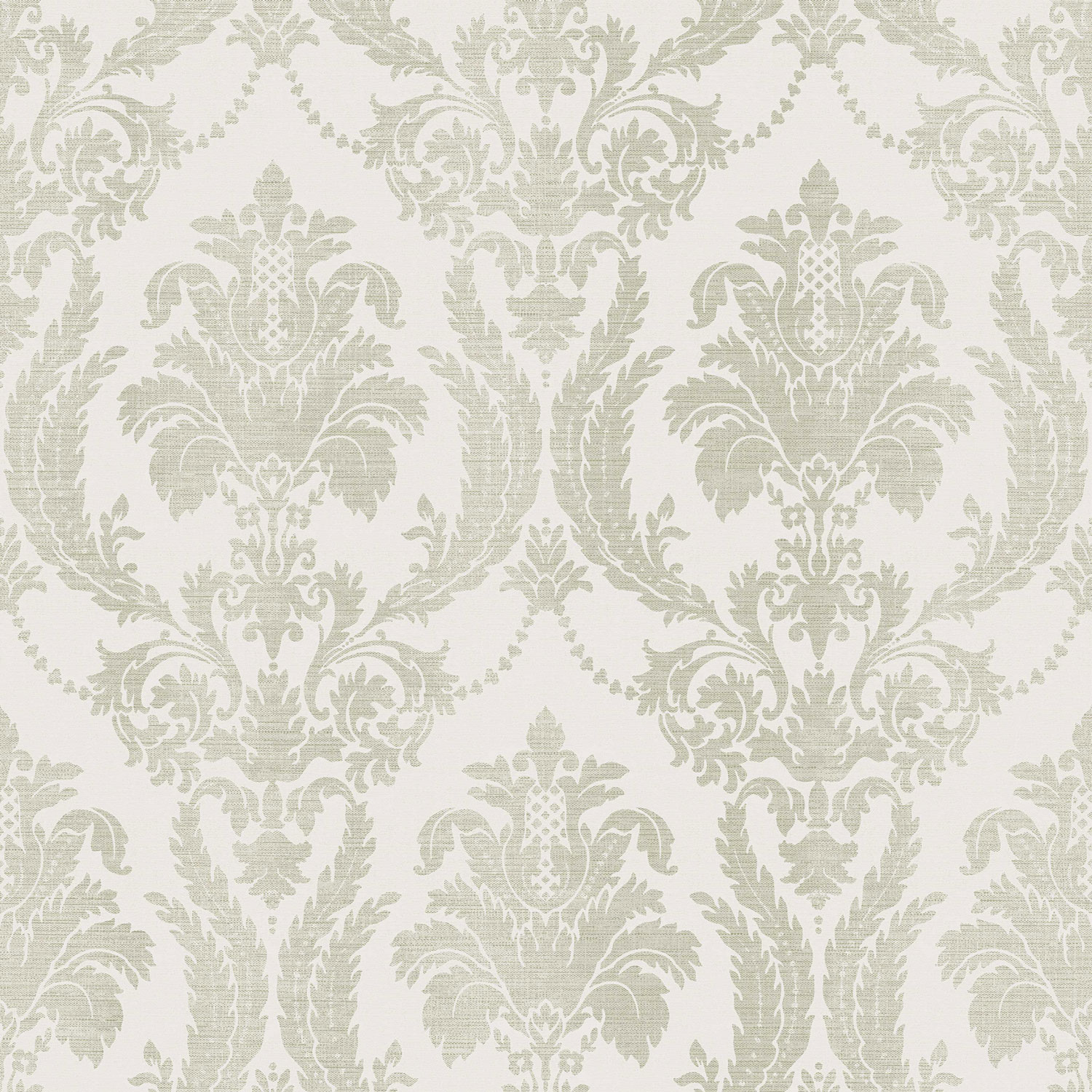 Cream-green baroque wallpaper, 28805, Thema, Cristiana Masi by Parato