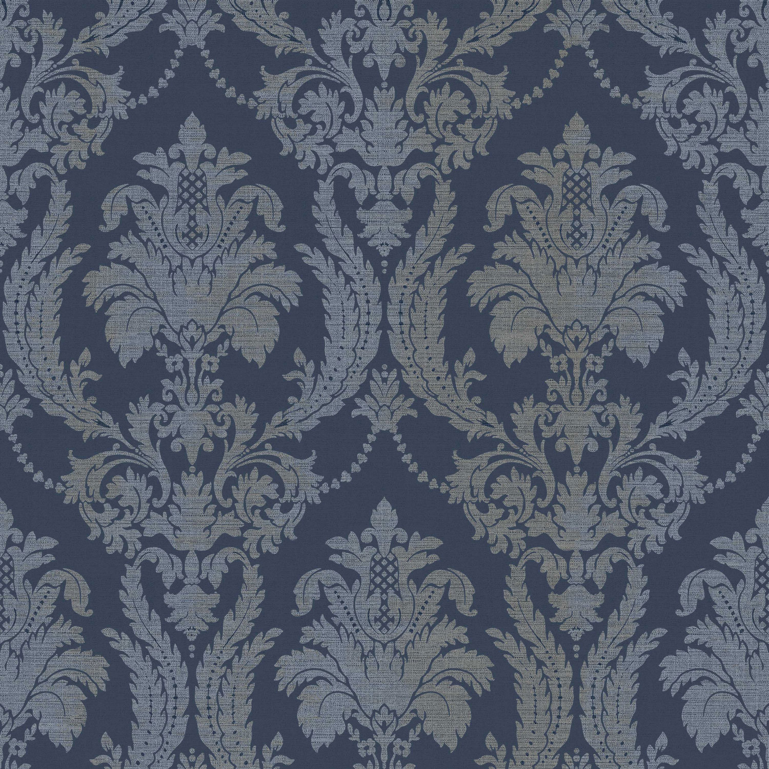 Blue baroque wallpaper, 28809, Thema, Cristiana Masi by Parato