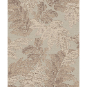 Brown wallpaper with leaves, 28812, Thema, Cristiana Masi by Parato