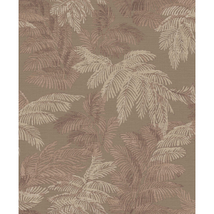 Brown wallpaper with leaves, 28818, Thema, Cristiana Masi by Parato