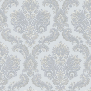 Gray-blue baroque wallpaper, 28826, Thema, Cristiana Masi by Parato