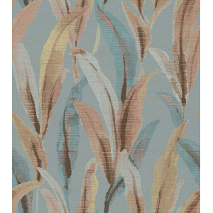 Non-woven wallpaper, leaves, blue, 39006, Arché, Cristiana Masi by Parato