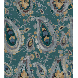 Non-woven wallpaper, ornaments, turquoise, 39017, Arché, Cristiana Masi by Parato