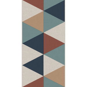 Geometric non-woven wallpaper border, B39094, Arché, Cristiana Masi by Parato