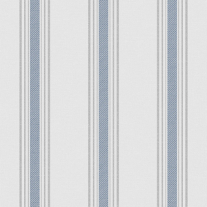 Non-woven wallpaper, blue, stripes, 9810-1, Essential Stripes, ICH Wallcoverings