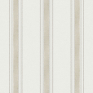 Non-woven wallpaper, beige, stripes, 9810-2, Essential Stripes, ICH Wallcoverings