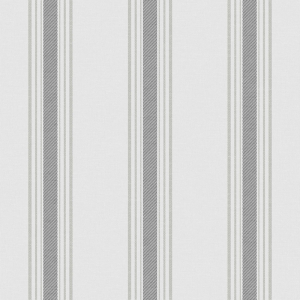 Non-woven wallpaper, black, stripes, 9810-3, Essential Stripes, ICH Wallcoverings