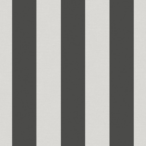 Non-woven wallpaper, black-white, stripes, 9814-4, Essential Stripes, ICH Wallcoverings