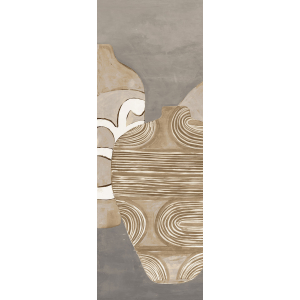 Fliistapeet with vases, DG4HIV1031-260, Terra, Wall Designs IV, Khroma by Masureel