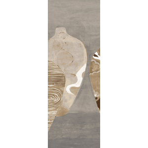 Fliistapeet with vases, DG4HIV1032-300, Terra, Wall Designs IV, Khroma by Masureel