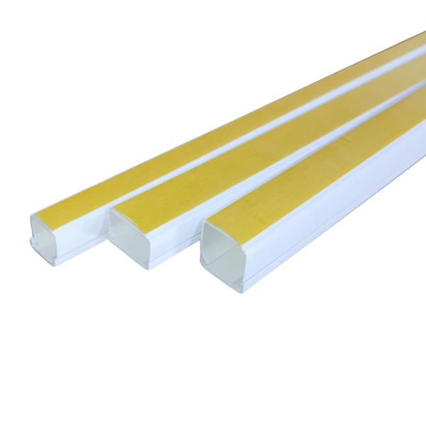 cable trunking with removable cover and adhesive tape 2m 25x25 thorgeon d211dcf7 1