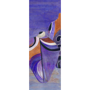 Fliistapeet with vases, DG4HIV1044-300, Terra, Wall Designs IV, Khroma by Masureel