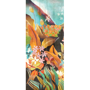 Wall mural, Flowers, leaves, DG3ELS1011, Wall Designs III, Khroma by Masureel