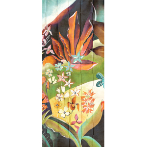 Wall mural, Flowers, leaves, DG3ELS1013, Wall Designs III, Khroma by Masureel