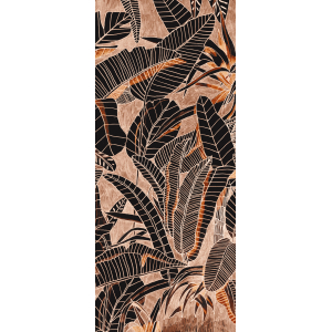 Brown wall mural, Leaves, DG3GRA1022, Wall Designs III, Khroma by Masureel